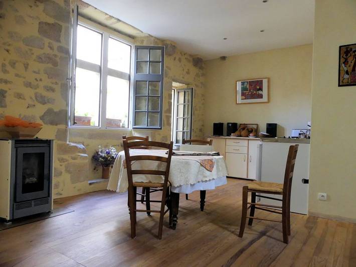 Chambre d’hôte pour 4 personnes, avec terrasse