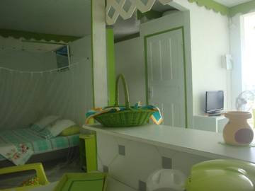 Gîte pour 4 personnes, avec vue et terrasse, animaux acceptés dans Les Saintes (Guadeloupe)