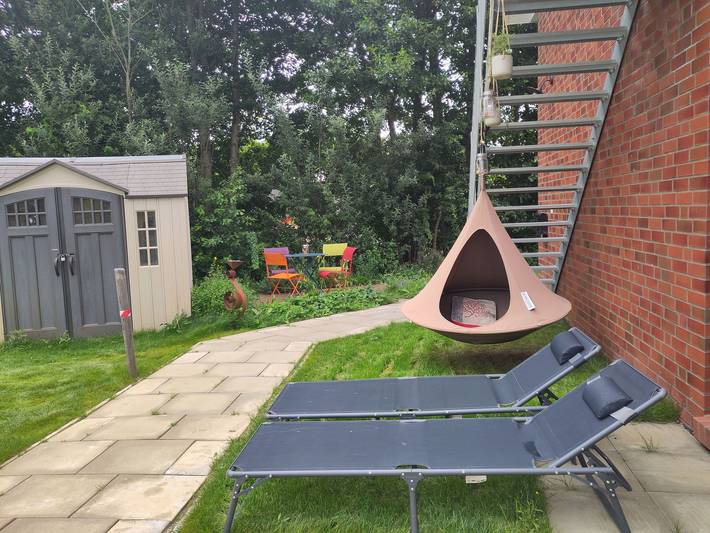 Ferienwohnung für 4 Personen, mit Terrasse und Garten in Worpswede - 3