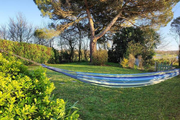 Maison de vacances pour 3 personnes, avec jardin