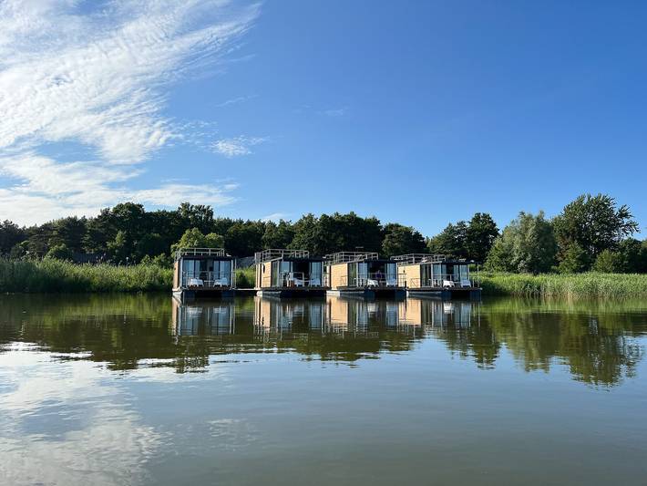 Hausboot für 3 Personen, mit Terrasse, kinderfreundlich in Polen - 4