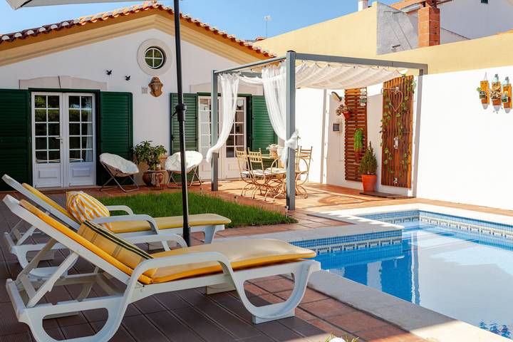 Casa de férias para 3 pessoas, com Jardim no Alto Alentejo