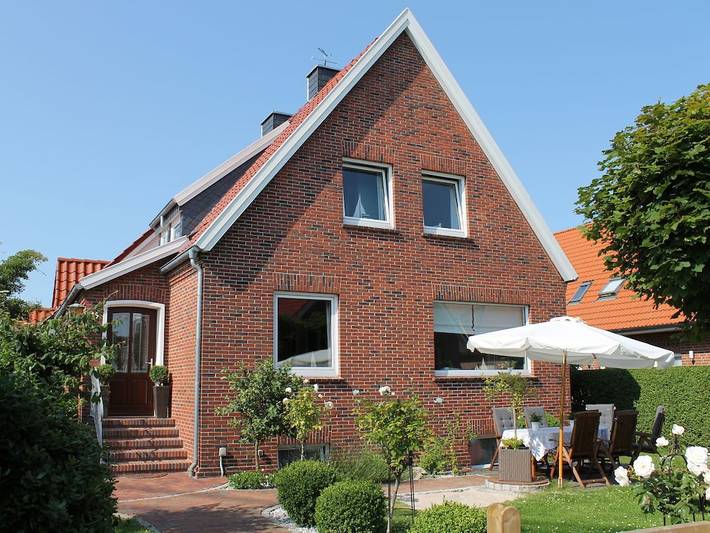 Ferienhaus für 7 Personen, mit Terrasse und Garten auf Borkum
