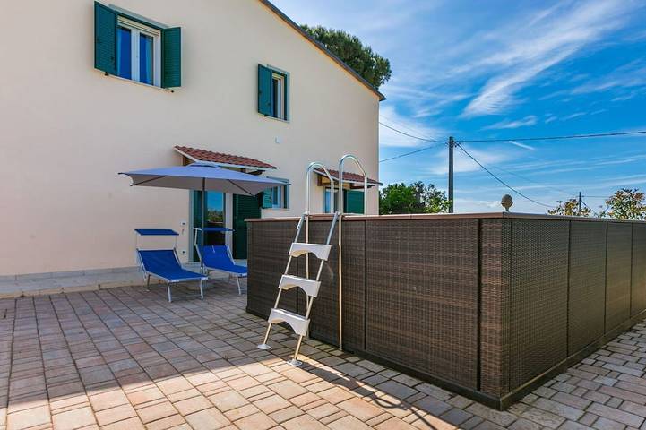 Ferienhaus für 6 Personen, mit Garten, mit Haustier