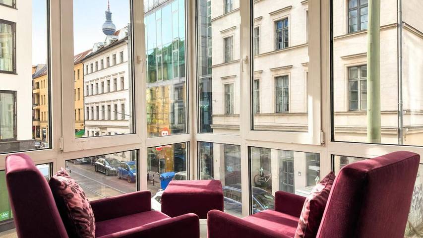 Apartmenthotel für 4 Personen, mit Balkon und Ausblick, mit Haustier bei der Museumsinsel Berlin - 4