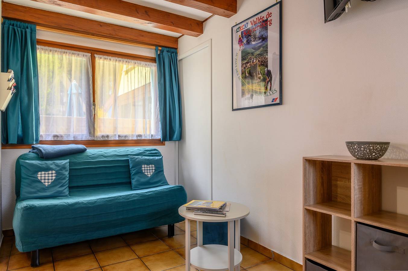 Gîte pour 3 Personnes dans Kaysersberg-Vignoble, Région de Ribeauvillé