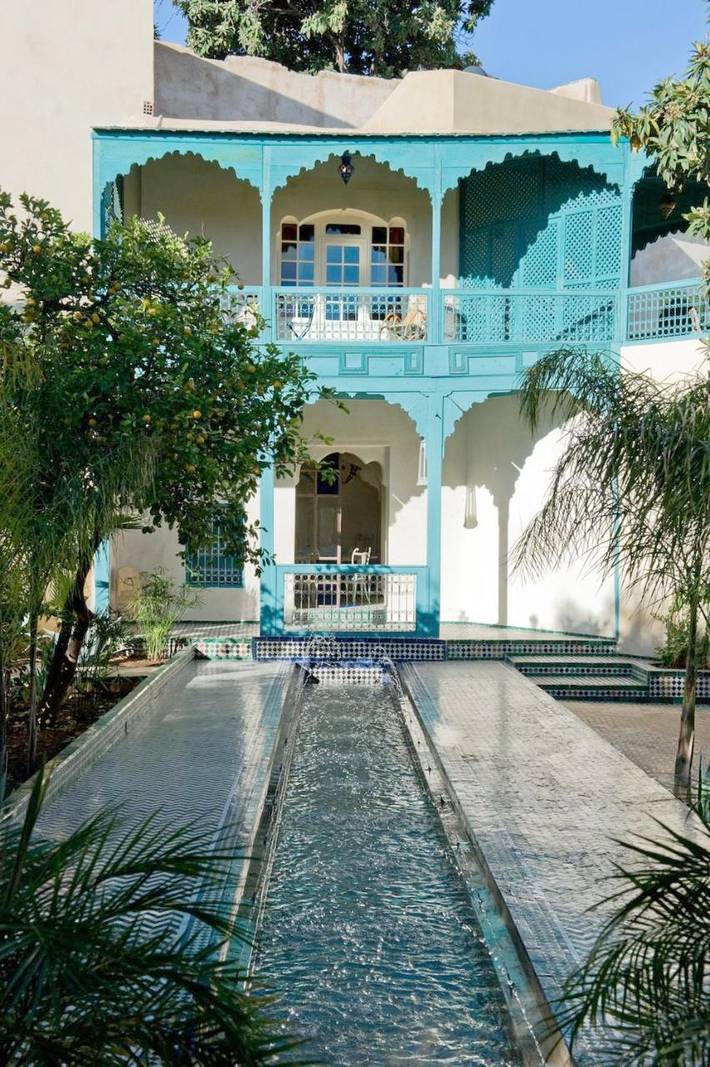 Riad para 3 personas, con vistas y sauna además de jardín y piscina - 1