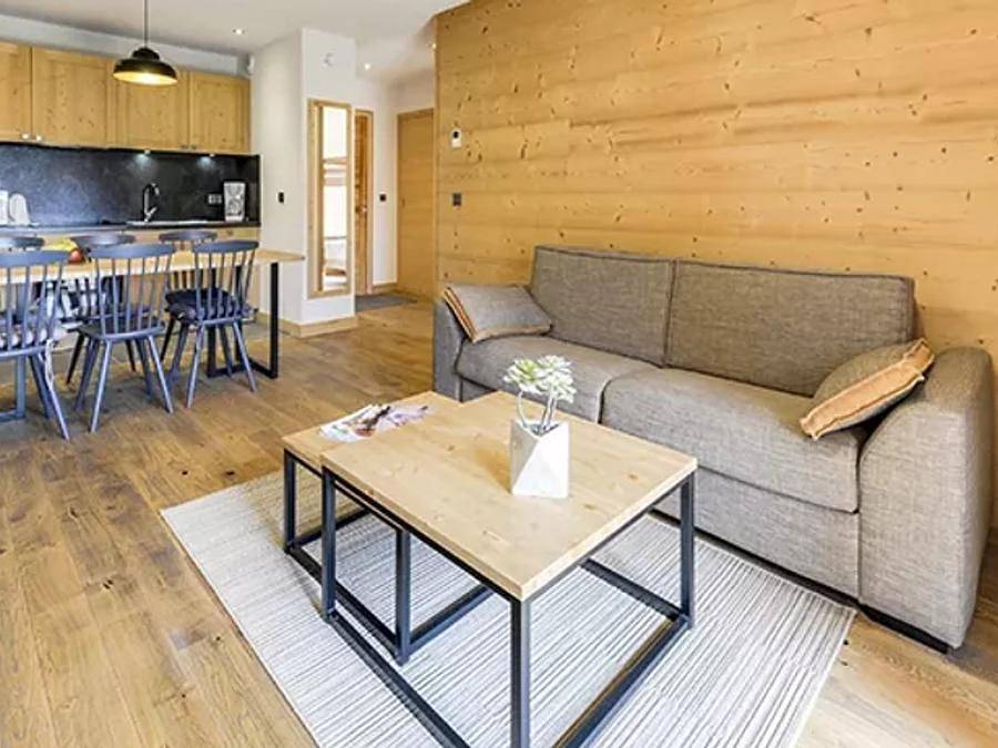 Les Fermes du Mont-Blanc - Terrésens Hôtels et résidences - Appartement 8 personnes - 4 Pieces 8 Personnes Vue Montagne in Combloux, Pays du Mont-Blanc