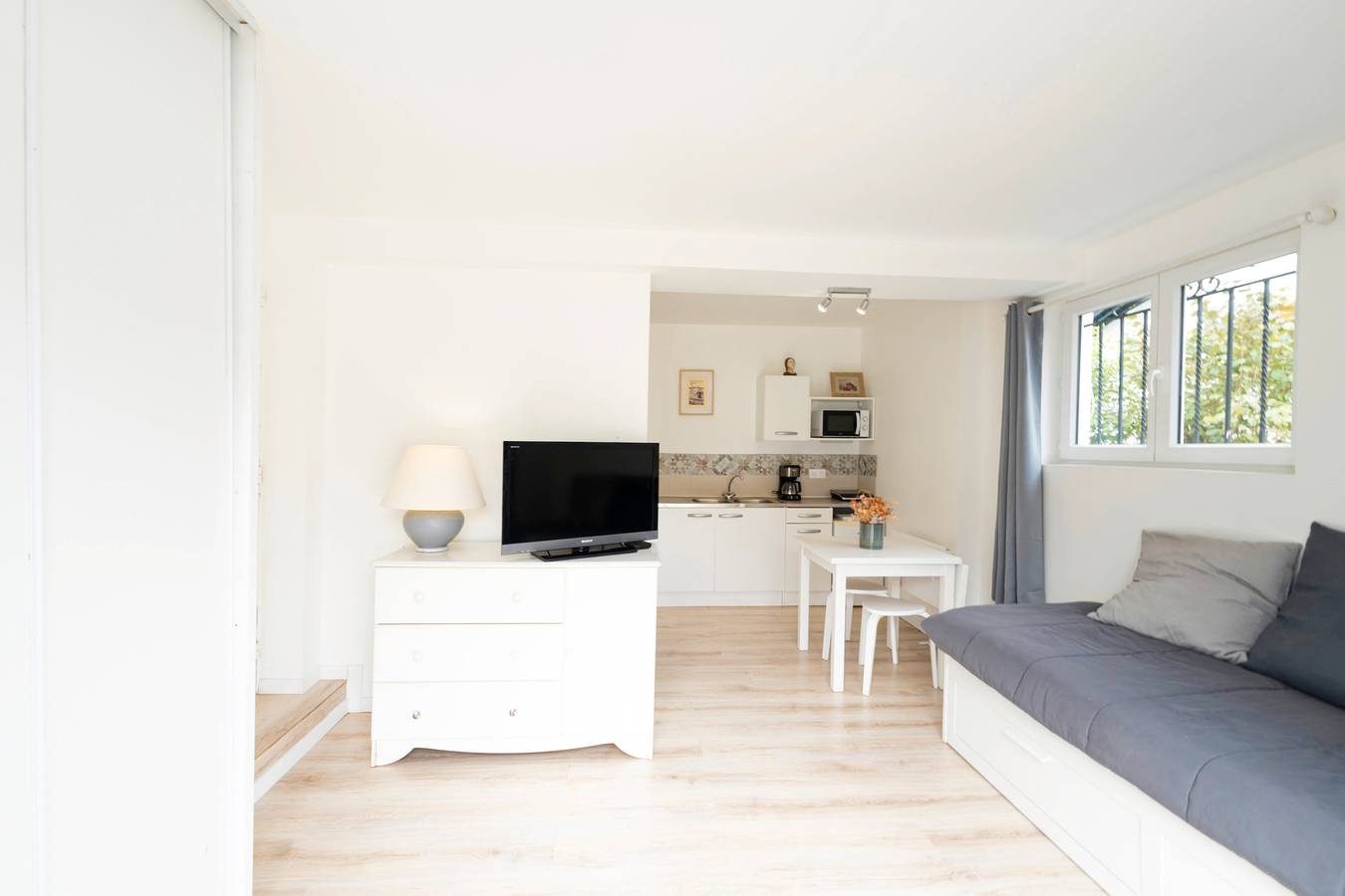 Bed and Breakfast 'Chambre Indépendante, Tout À Pied' mit gemeinsamem Garten und Wlan in Ciboure, Bayonne und Umgebung