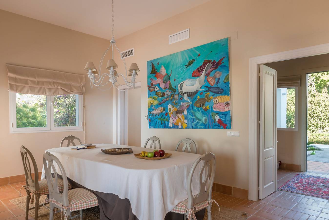 Casa de vacaciones 'Petunia' con piscina privada, Wi-Fi y aire acondicionado in Benalup-Casas Viejas, Costa de la Luz