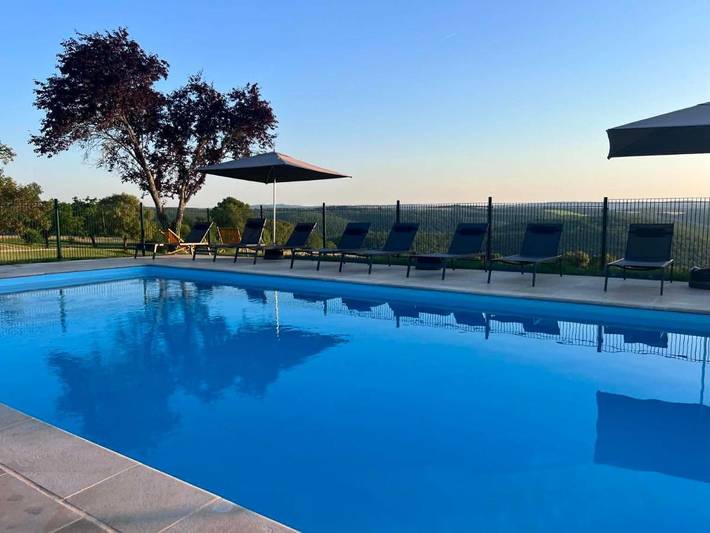 Hôtel pour 2 personnes, avec piscine ainsi que vue et jardin