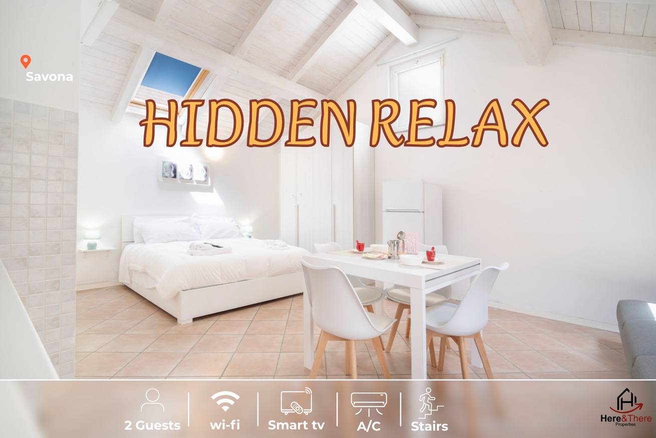 Appartamento intero, [Hidden Relax] Sea 5 min • A/C • Free WiFi in Savona (Città), Savona