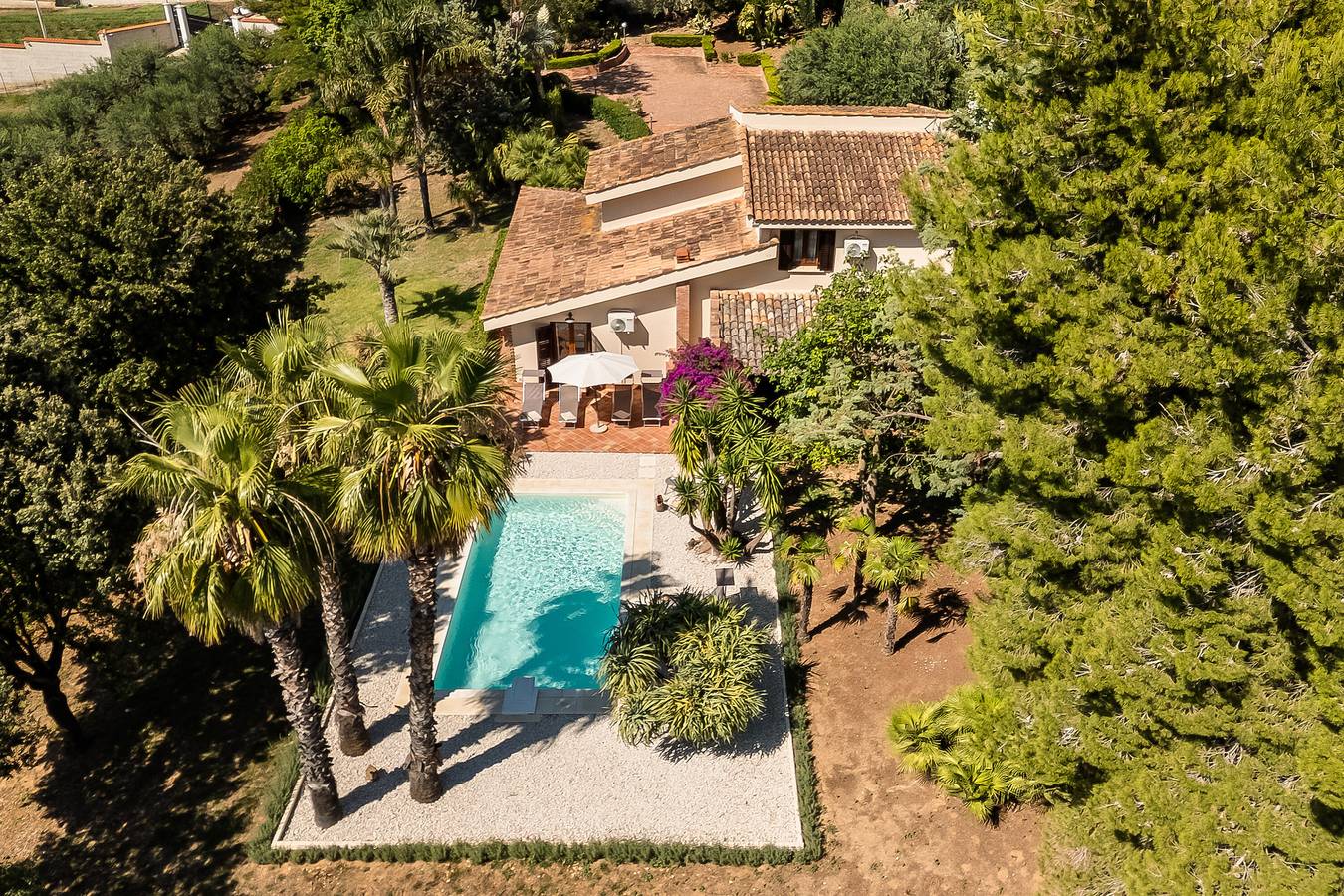 Cleo - Villa Siciliana mit Meerblick, Wi-Fi und Klimaanlage in Partinico, Palermo Provinz