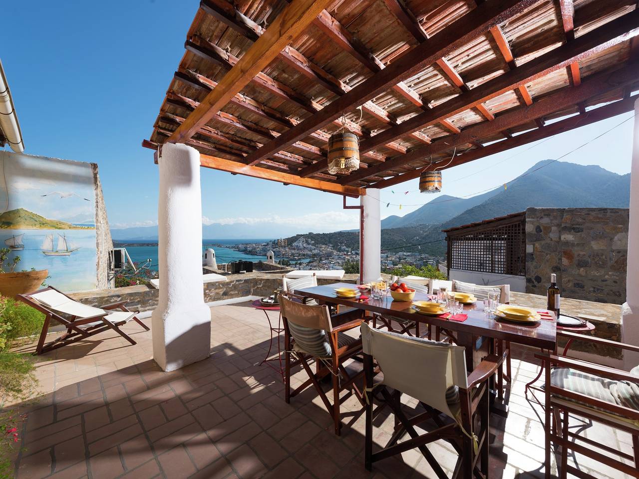 Cały apartament, Apartament w Elounda blisko Spinalonga in Elunda, Lasithi