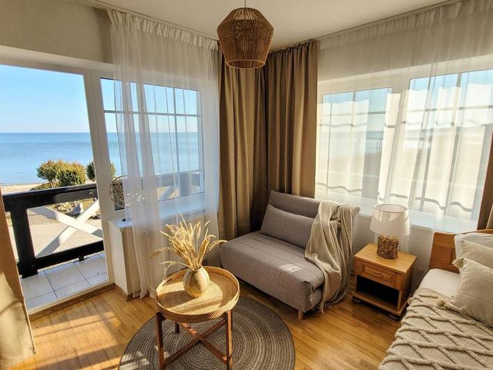 Maison d’hôte pour 2 personnes, avec jardin et vue sur le lac ainsi que vue et balcon à Nida - 3