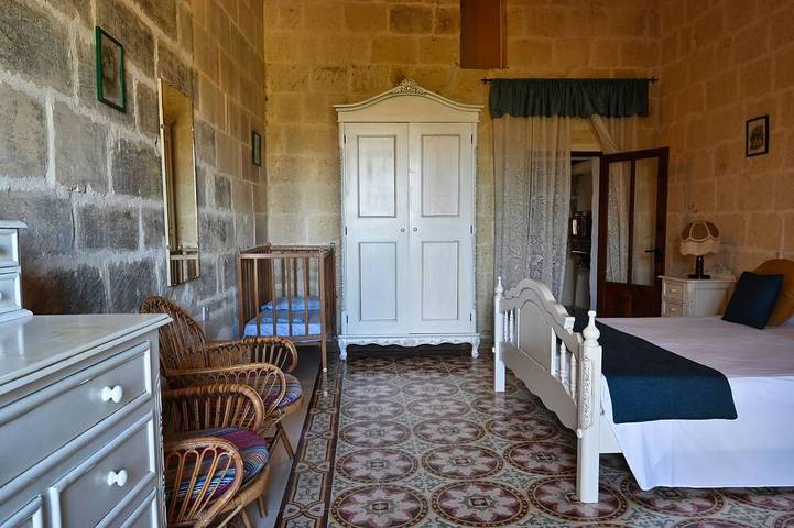 Entspannenden, ruhigen Dorf Insel Gozo in Gharb, Gozo