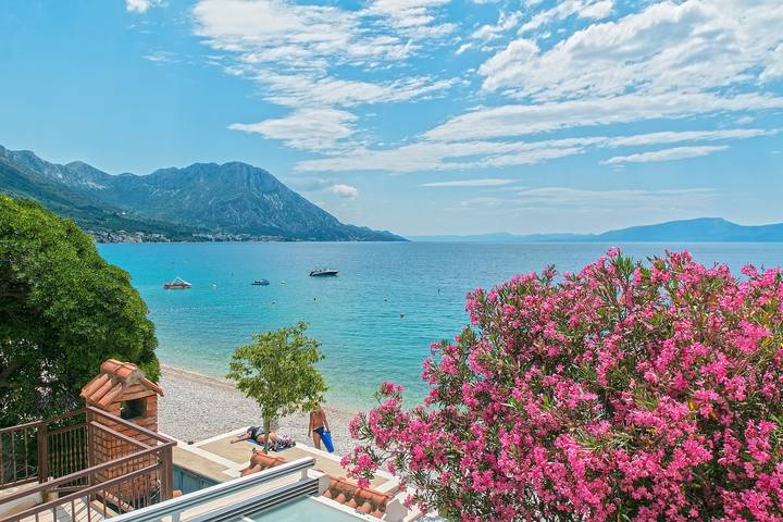 Apartament wakacyjny dla 4 osób, z balkon/ taras w Podaca