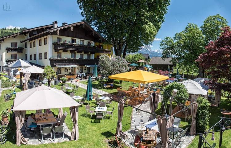 Hotel für 2 Personen, mit Ausblick und Sauna sowie Garten in Leogang