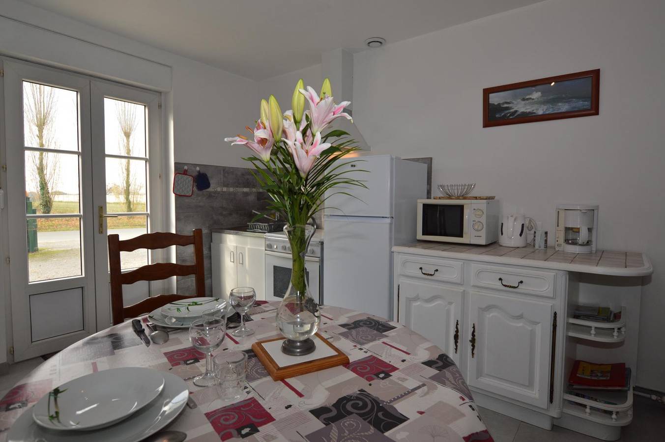En baie du Mont Saint-Michel in Roz-Landrieux, Región de Saint-Malo