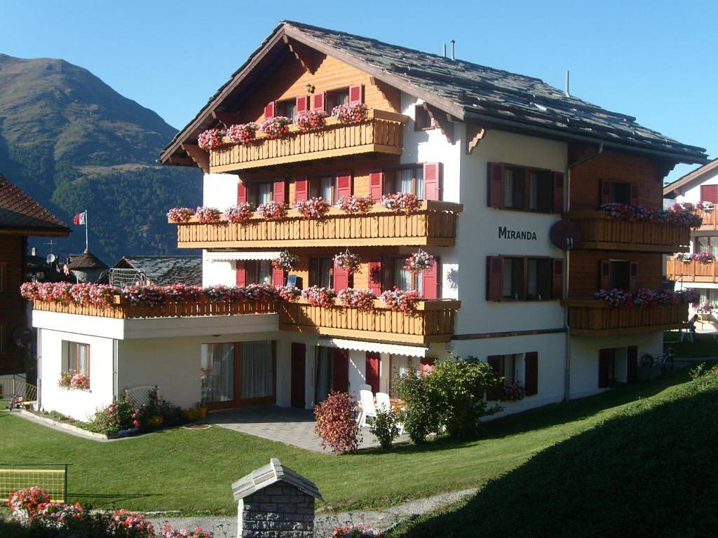 Ganze Ferienwohnung, Miranda - 2-Bettwohnung in Grächen, Walliser Alpen