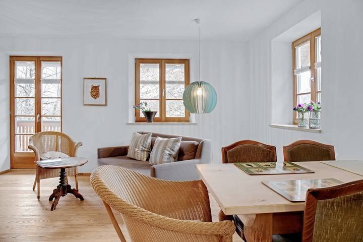 Ferienwohnung für 2 Personen, mit Garten und Balkon in Bad Tölz - 4
