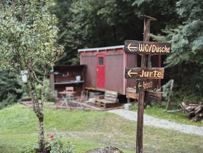 Camping für 2 Personen, mit Ausblick und Garten in Bayern - 2