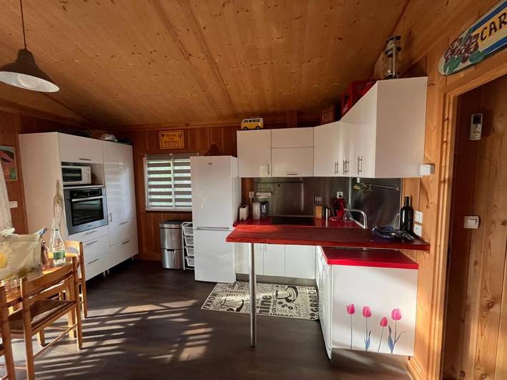 Ferienhaus für 4 Personen, mit Balkon und Terrasse sowie Garten und Ausblick in Carcans Plage - 4