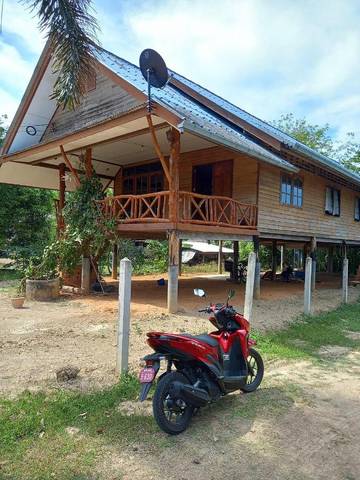 Cottage pour 2 personnes, avec terrasse ainsi que vue et jardin dans Ko Yao Yai