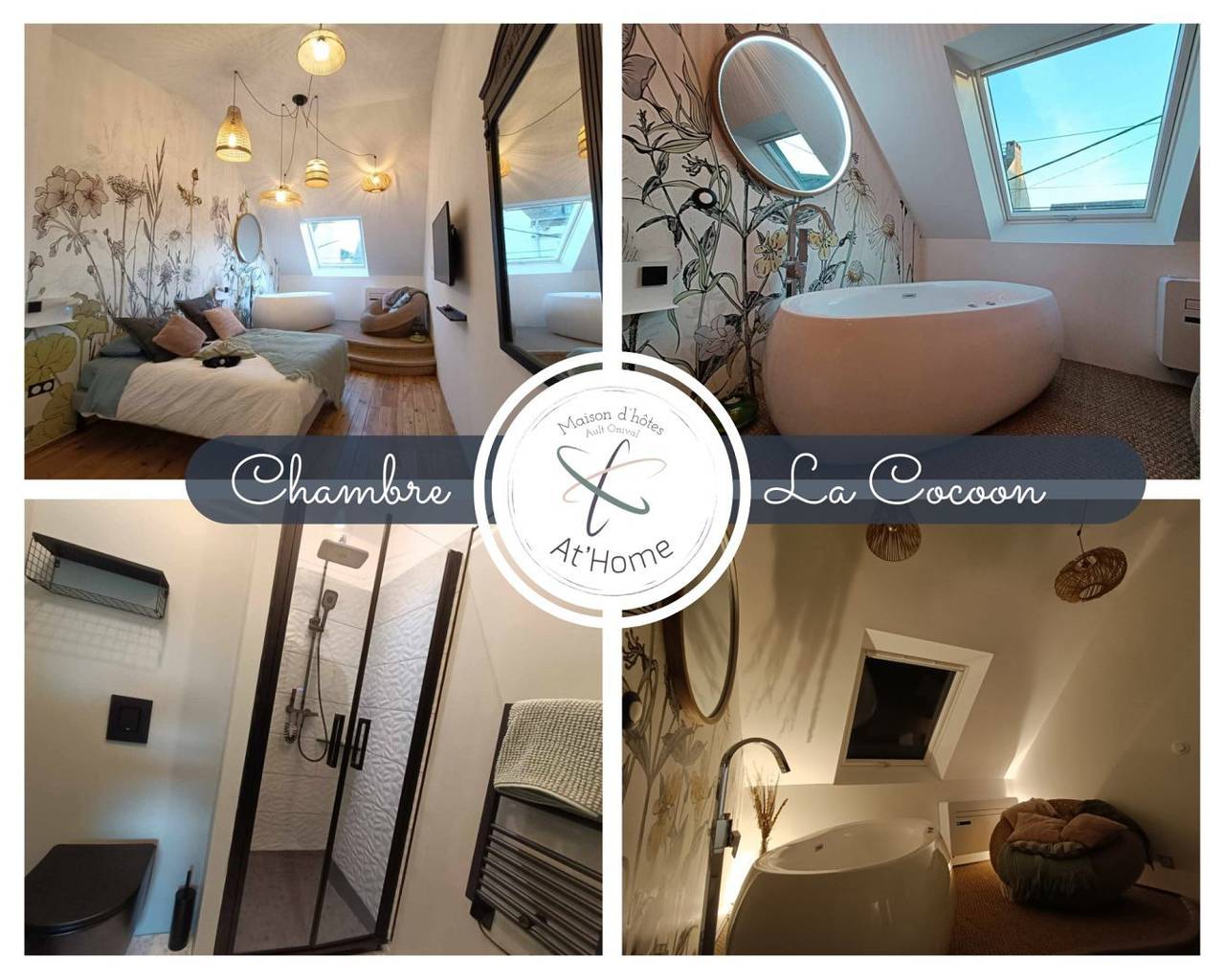 Maison d'hôtes Bord de Mer - At'home - La Cocoon in Ault, Région d'Abbeville