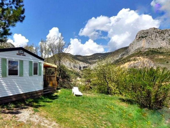 Camping Les Princes D'Orange - Ciela Village - Mobilheim 4 personen - Ciela Confort Compact - 2 Schlafzimmer in Orpierre, Gap und Umgebung