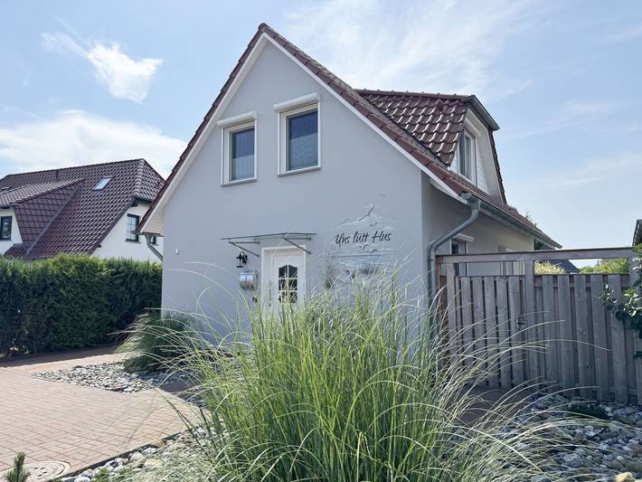 Ferienhaus für 4 Personen, mit Terrasse und Garten sowie Sauna