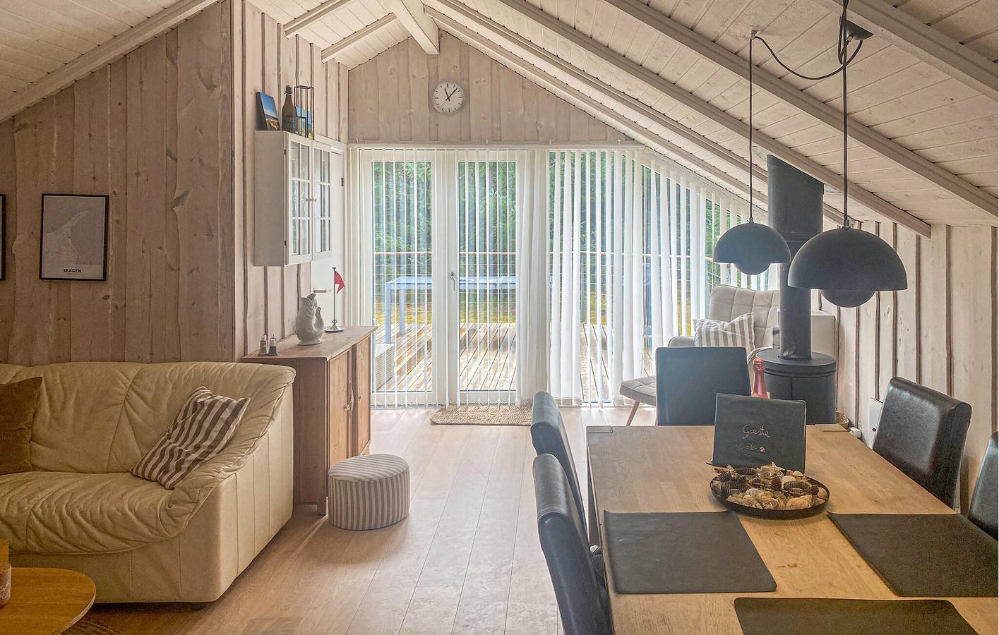 Ferienhaus für 6 Personen mit Terrasse in Napstjert, Jerup