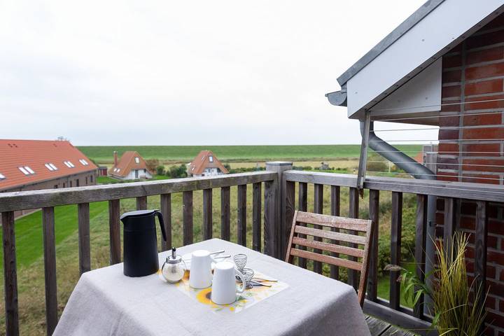 Ferienwohnung für 4 Personen, mit Balkon in Wremen - 3