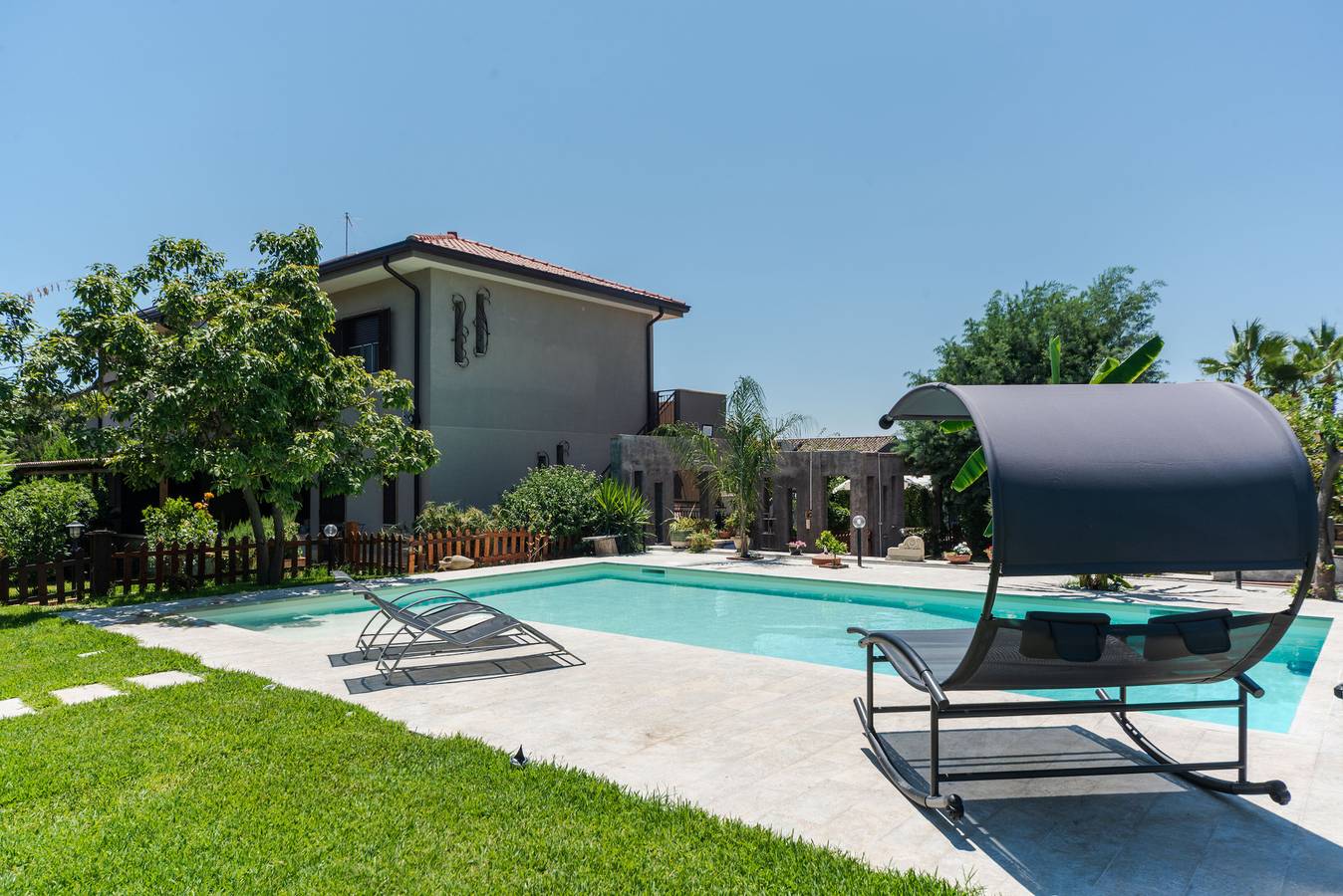Ganze Wohnung, Etnea Home with Pool - Ibr in Tremestieri Etneo, Catania Provinz