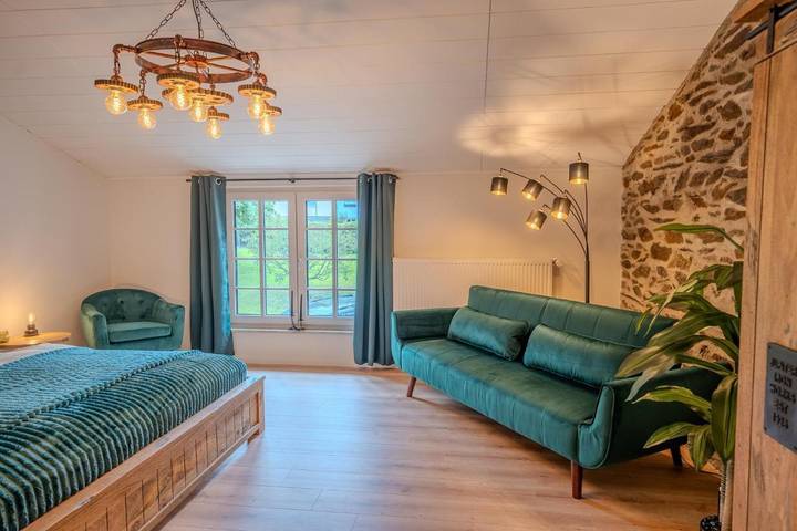 Ferienhaus für 10 Personen, mit Terrasse und Garten sowie Ausblick