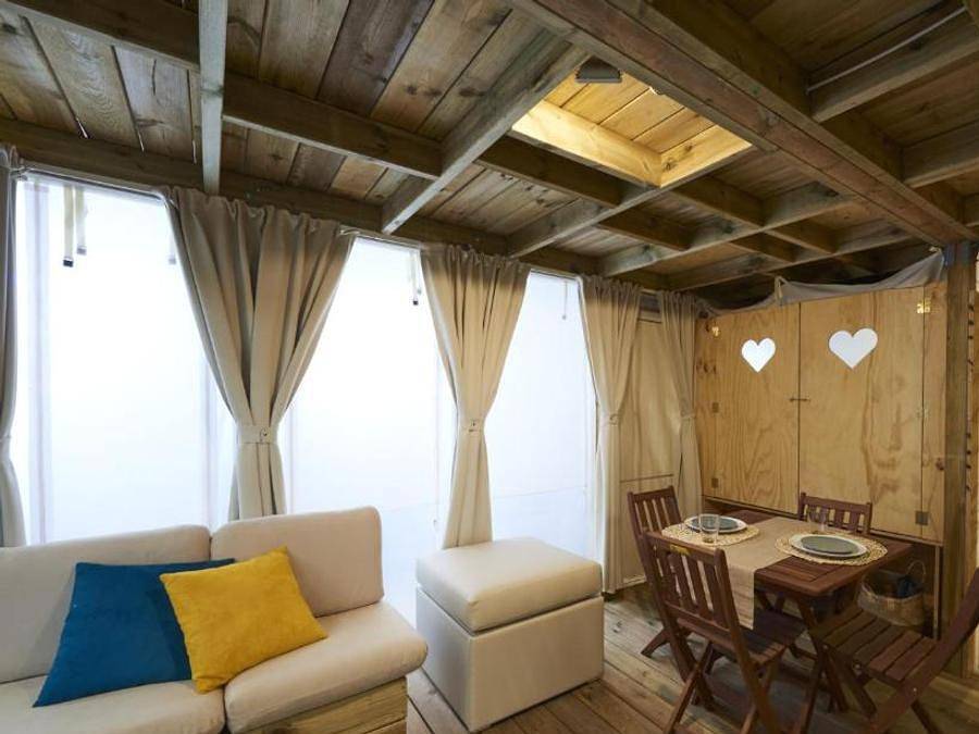 Vacanze Glamping Boutique - Zelt 4 personen - Airlodge 2.0 in Storo, Adamello-Presanella-Alpen