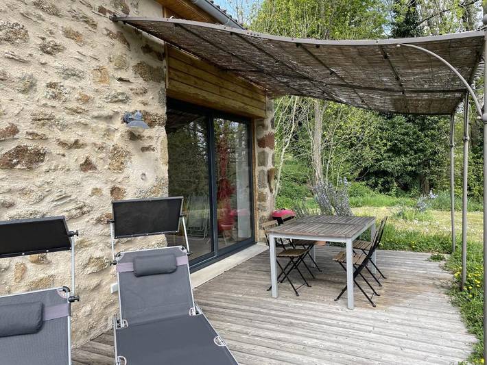Maison de vacances pour 2 personnes, avec terrasse et jardin