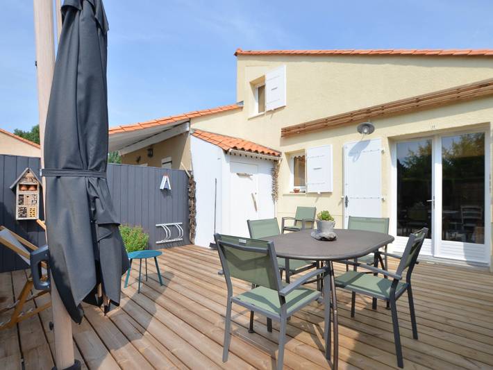 Vakantiehuis voor 5 personen, met Terras en Zwembad in La Palmyre
