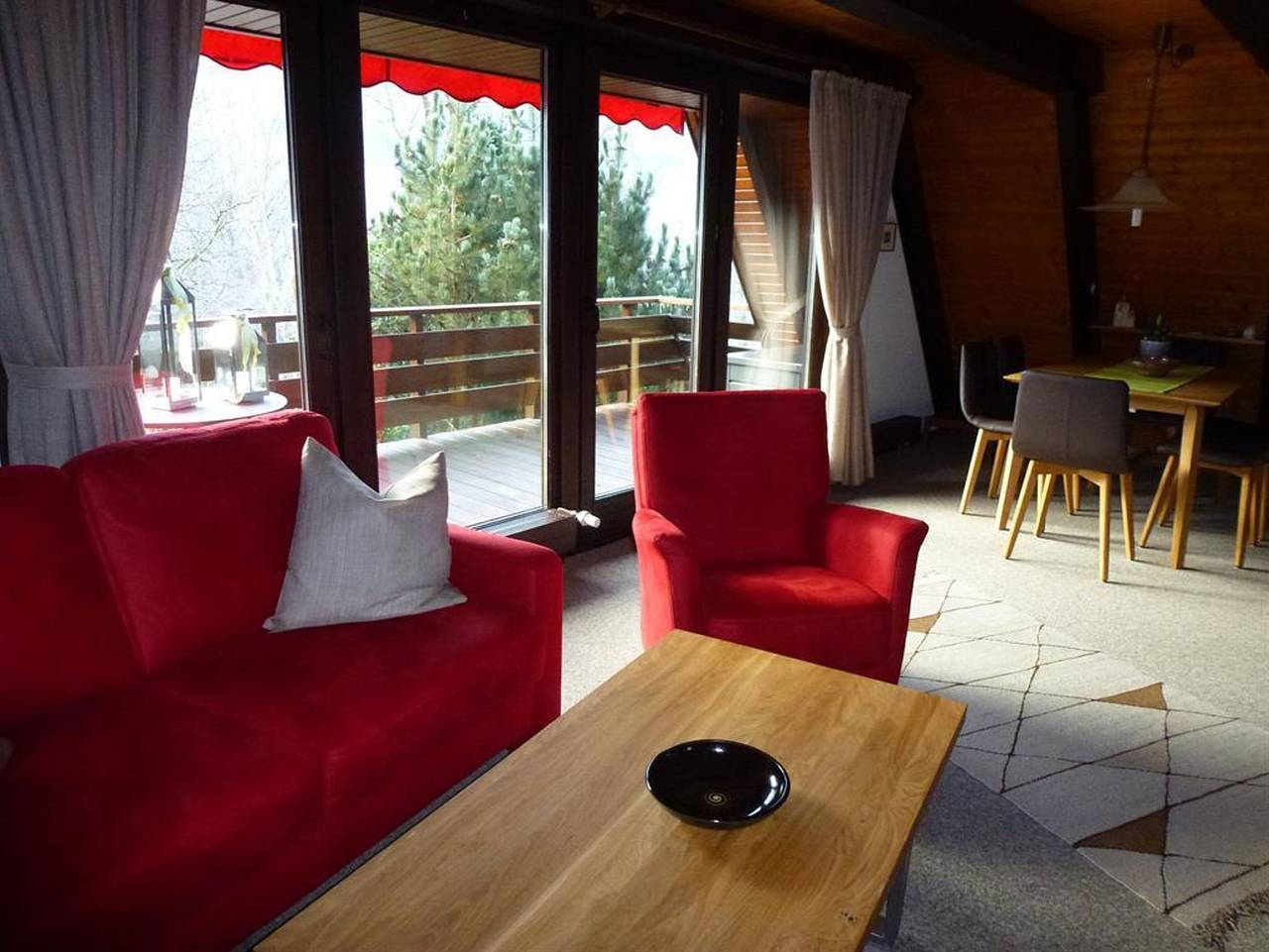 Ferienhaus "Rehberg" - Ferienhaus, Dusche, Wc, 2 Schlafräume in Leinsweiler, Trifelsland