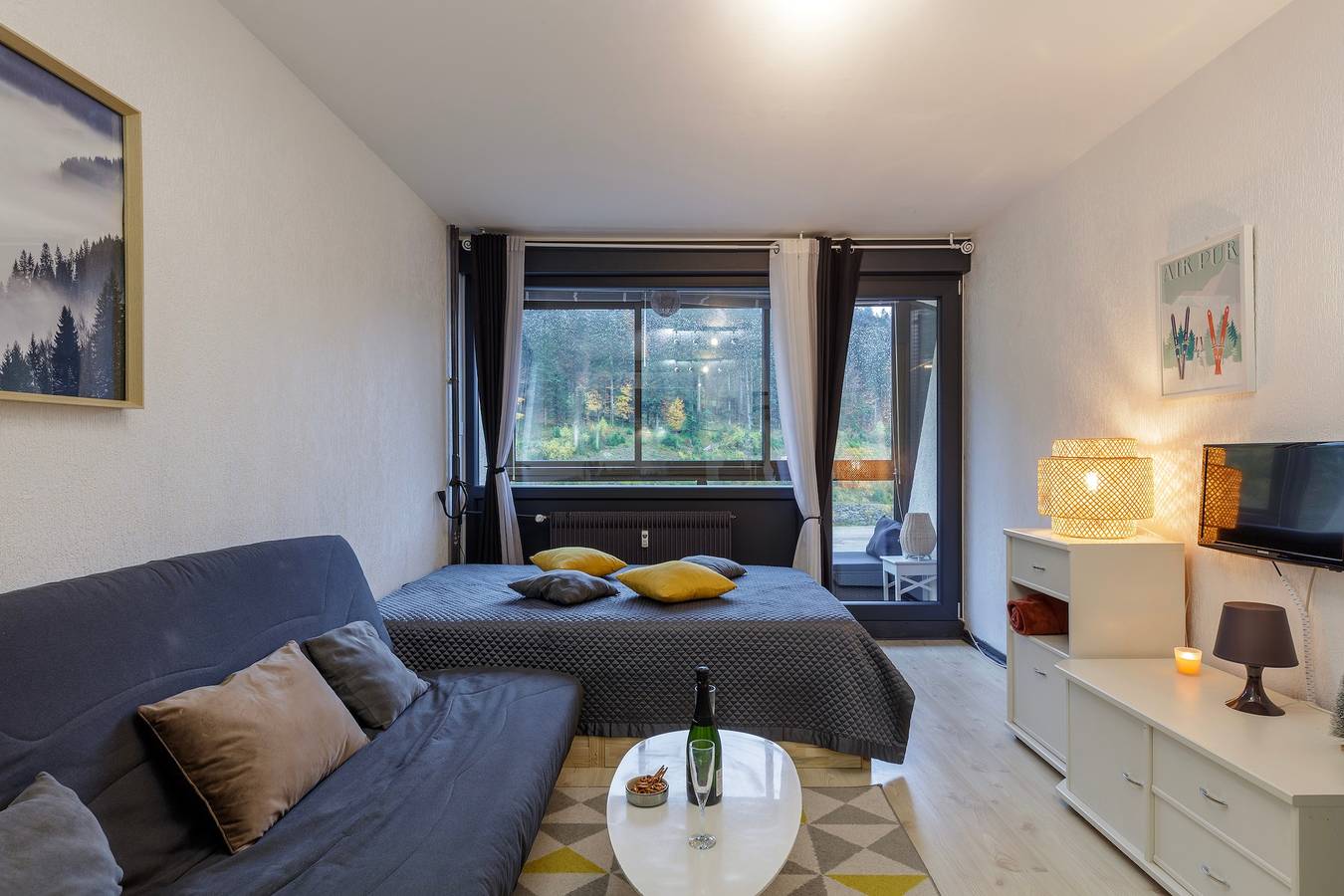 Entire apartment, Le Cocoon de Belle Hutte sous les sapins in La Bresse, Parc naturel régional des Ballons des Vosges