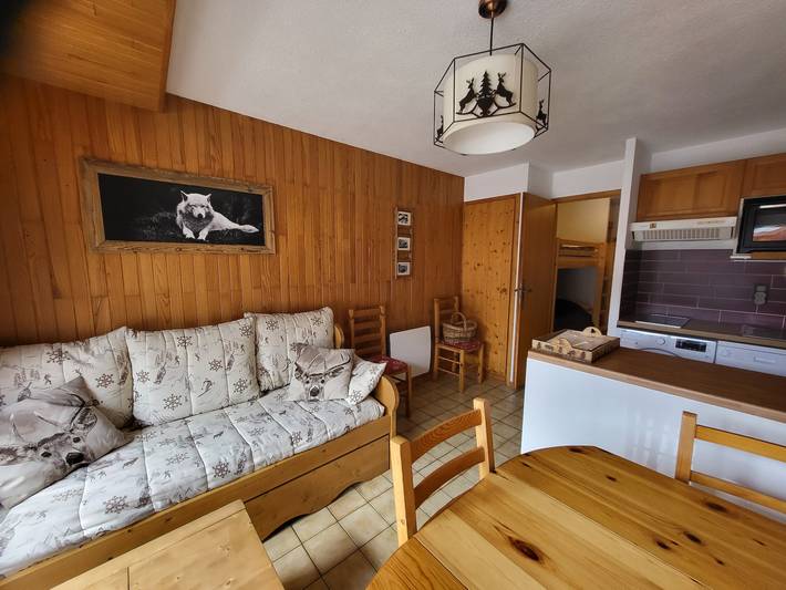 Entire apartment, Apartment '4 People' with Mountain View, Shared Terrace and Wi-Fi in Champagny-en-Vanoise, Massif de la Vanoise