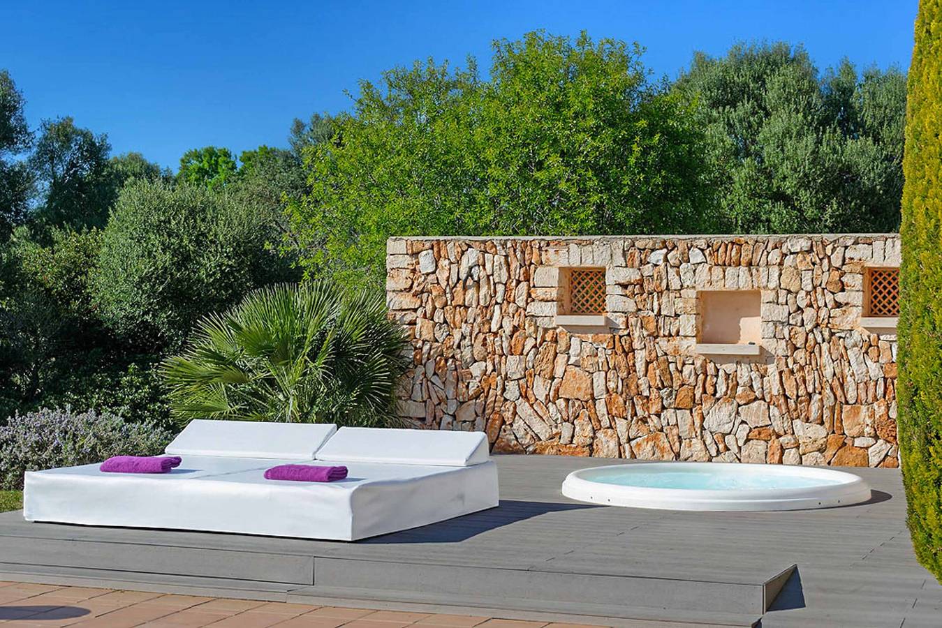 Villa für 8 Personen mit Whirlpool in Cala d'Or, Santanyí