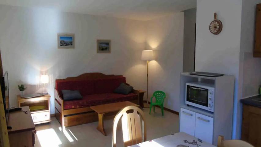 Chalet pour 7 personnes, avec balcon dans Valfréjus