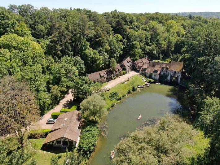 Location de vacances pour 2 personnes, avec jardin et vue, animaux acceptés à Andé - 2