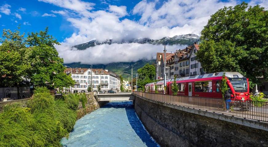 Hotel für 2 Personen, mit Sauna und Ausblick sowie Terrasse in Chur