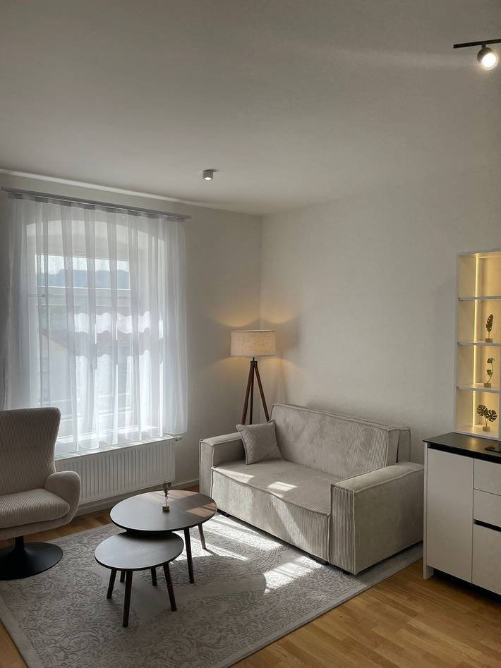 Ferienwohnung für 5 Personen, mit Balkon und Garten