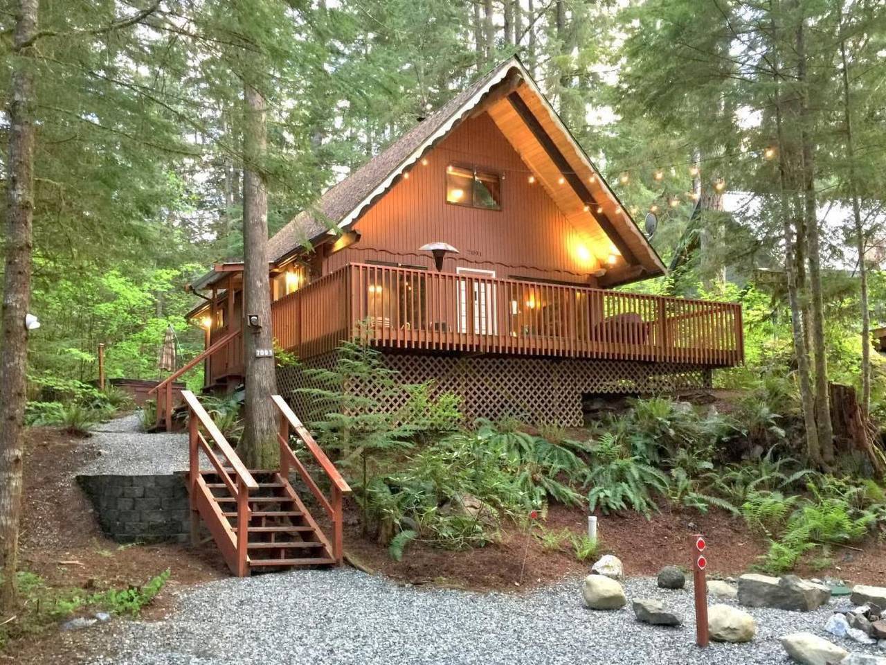 Gemütliche Hütte mit Whirlpool und haustierfreun in Glaciar, Bosque Nacional de Mount Baker-Snoqualmie