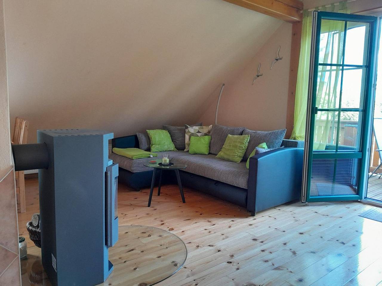 Ganze Wohnung, Tannenblick Loppin Dg in Jabel, Naturpark Nossentiner/Schwinzer Heide
