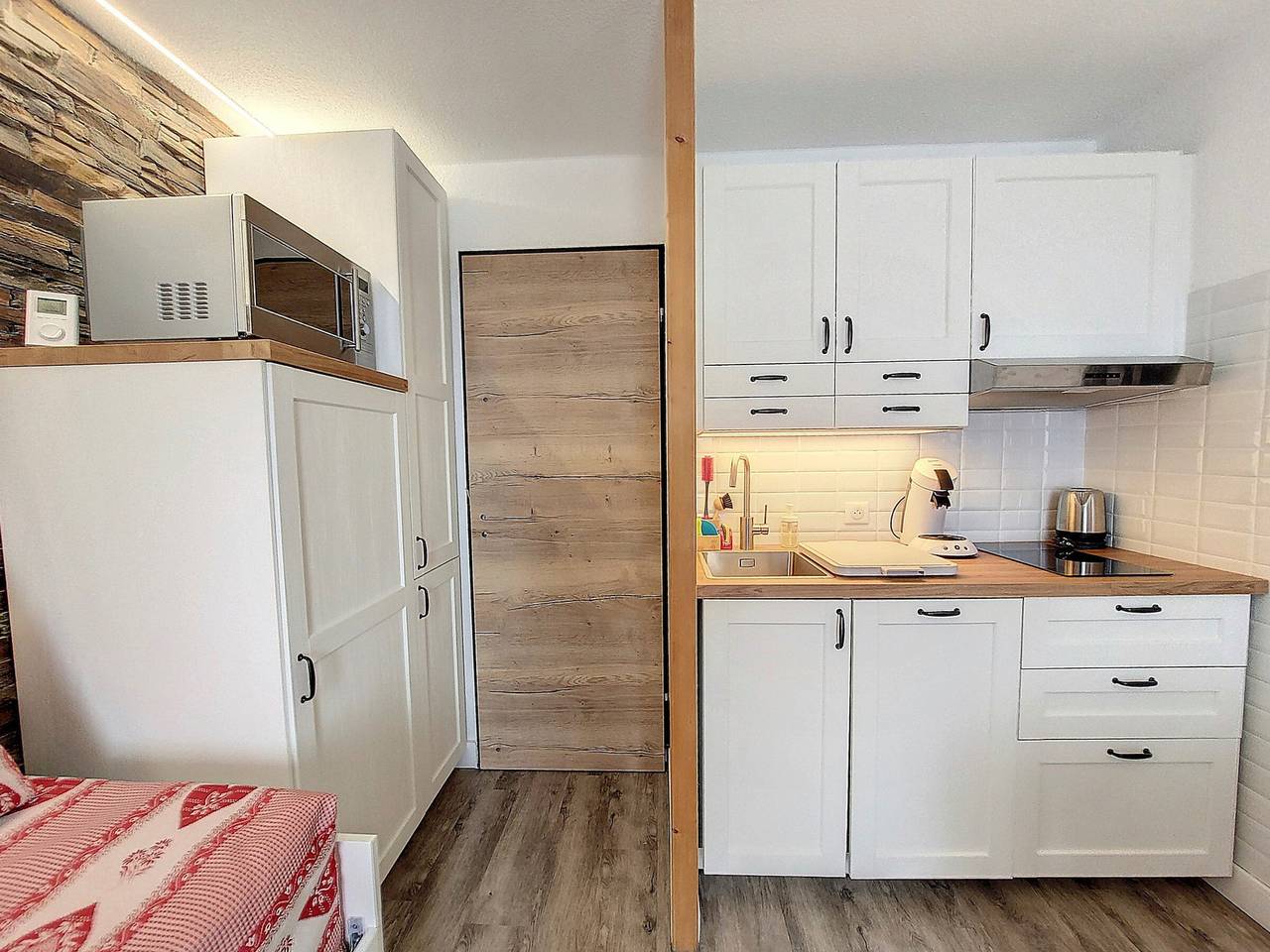 Estudio entero, Acogedor Estudio Renovado · A Pie de Pistas · Balcón Soleado in La Rosière, Montvalezan