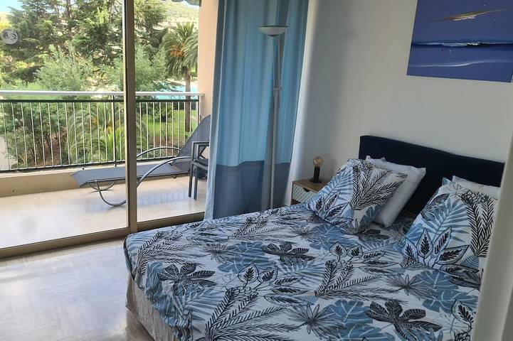 Appartement entier, Magnificent 2-room apartment with marina view near the sea in Mandelieu-la-Napoule, Massif de l'Esterel